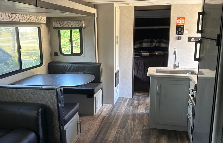 Dining table conversion to bed