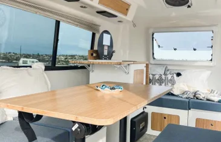 Dining Table which converts to Queen or Full bed.