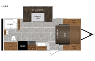 2019 Prime Time RV Tracer Breeze 19MRB