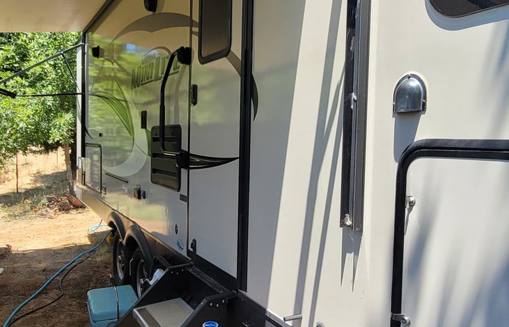 i also have a 40 inch tv that mounts on the out side with dish network so u don't miss the game or fight!