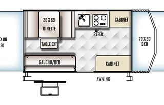 2017 Forest River RV Rockwood Extreme Sports 2280BHESP