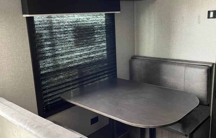 Dining Room that can become bed.