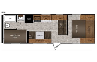 2018 Prime Time RV Avenger 26BH