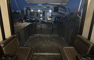 Grand Design Momentum M-Class 398M Toy Hauler