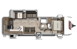 2021 Dutchmen RV Coleman Lantern Series 286RK