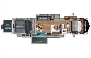 "Meet Lola" 2022 Jayco Seismic 359 Toy Hauler