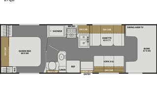 2025 30ft Coachmen 27QB - Sleeps 6
