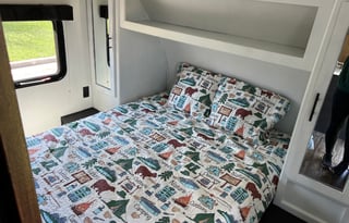 Fun Semi Modern Travel Trailer