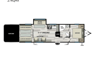 2021 Forest River RV Shockwave 27RQMX