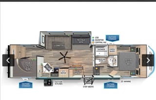 2024 Forest River RV Cherokee Arctic Wolf 287BH