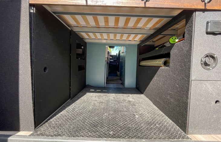 Tons of room in the back for all you gear.