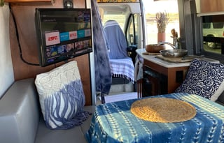 Luxury Camper Van | King Bed, Bathroom, Generator