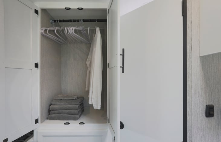Ample closet