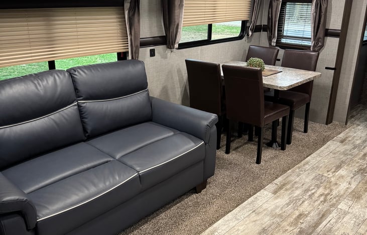 Loveseat makes into a bed!