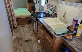 2017 Keystone RV Springdale 201RDWE rear dinette