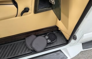 Luxury Mercedes Coach | Massage Chairs & Bathroom