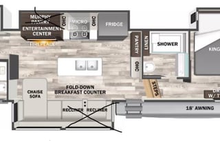 2022 Cedar Creek Bunkhouse Forest River RV 375