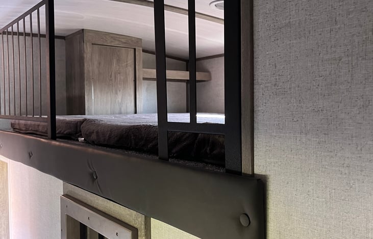 Loft space  perfect to sleep kids