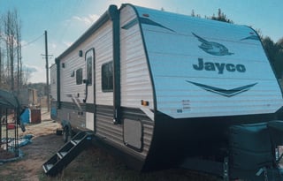 The Parkers kid approved 22 Jayco Jayflight!