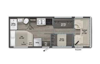 "Daphne" the Winnebago Minnie Winnie 25B