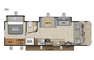 2019 Entegra Coach Odyssey 29V 32’