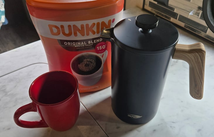 Everything you need for a relaxing cup of coffee.