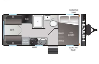 Lightweight,  Brand New, Smoke Free Camper, Solar