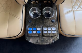 Luxury Mercedes Coach | Massage Chairs & Bathroom