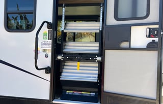 The Farmhouse travel trailer.