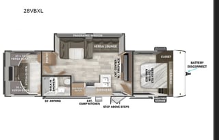 2021 Forest River RV Salem Cruise Lite 28VBXL