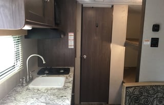 Compact lightweight camper for couples or 5 people