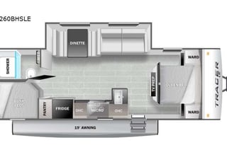 2022 Prime Time RV Tracer 260BHSLE