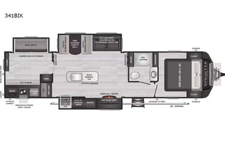 2022 Keystone RV Sprinter Limited 341BIK