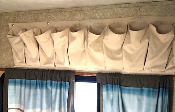 Master bedroom storage - driver side