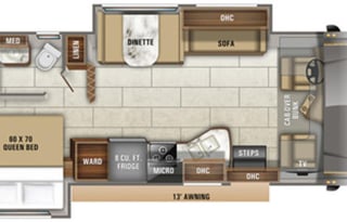 2021 Jayco Redhawk 26XD Luxury Life Road Living