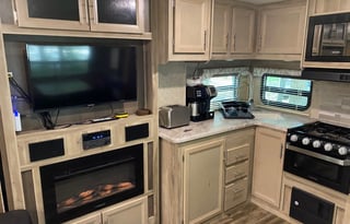 Walk off deck, well stocked, delivered only.