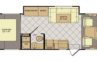 Delivery Only 2015 Fleetwood Storm 28ft Motorhome