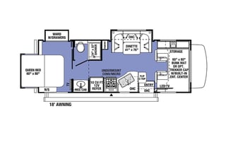 2021 RV w/3 Slides - Sunseeker 2500TS