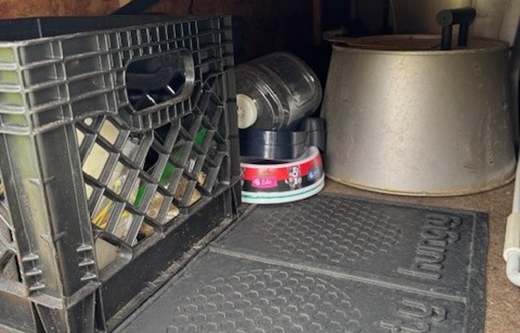 Passenger Side Exterior Storage