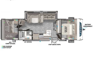 2023 Cruise Lite FAMILY BUNKHOUSE