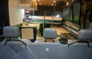 2022 Ford Transit High Roof Camper Van 3 sleepers