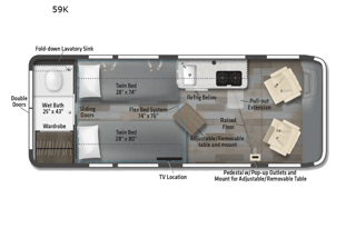 2024 Winnebago Travato Model 59K Campervan