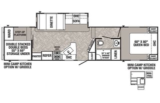 Spacious bunkhouse for family adventures