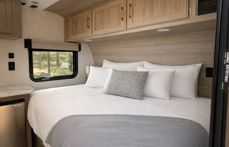 Hotel quality comfort, on the road.