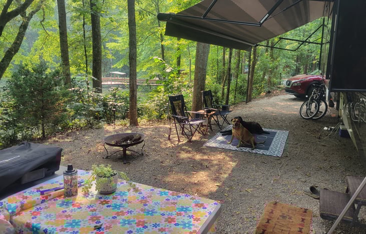 Pine Lake campground, Georgia