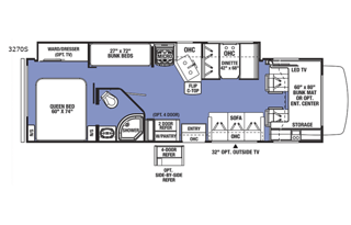 BELLA-Sleep 8 - 10 2018 Forest River Sunseeker RV