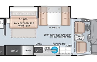Luxury Compact RV- Easy to Drive, Road Trip Ready