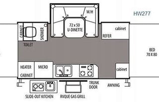 2013 Rockwood High Wall 277