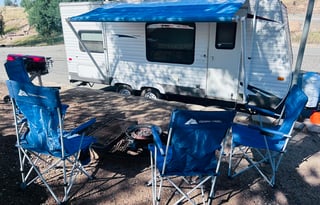 Keystone Hideout 19FLB Travel Trailer + Extras