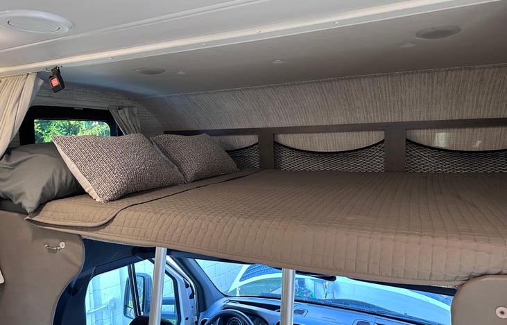 Above cabin bed